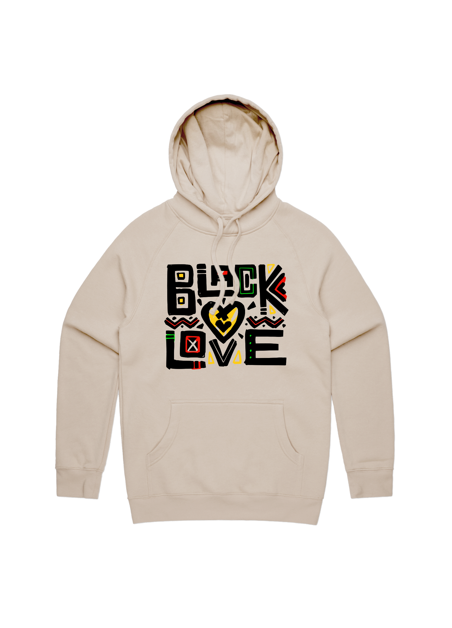 BLACK LOVE | Hoodie | Cream