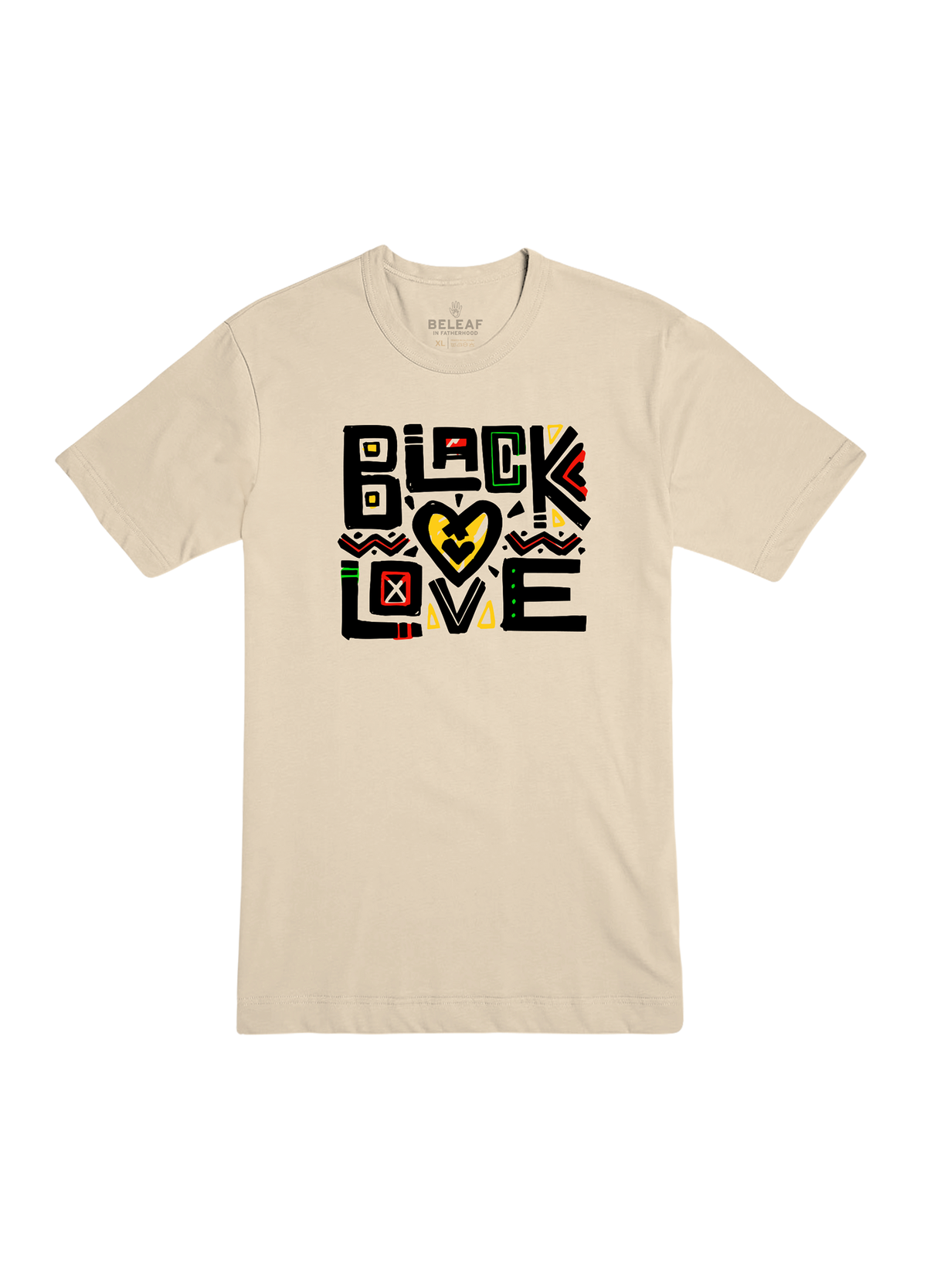 BLACK LOVE| Heather Olive | Adult Tee