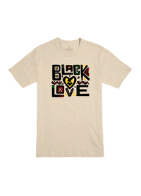 BLACK LOVE| Heather Olive | Adult Tee